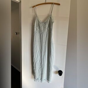 Forever 21 Slip Lace Satin Nightgown